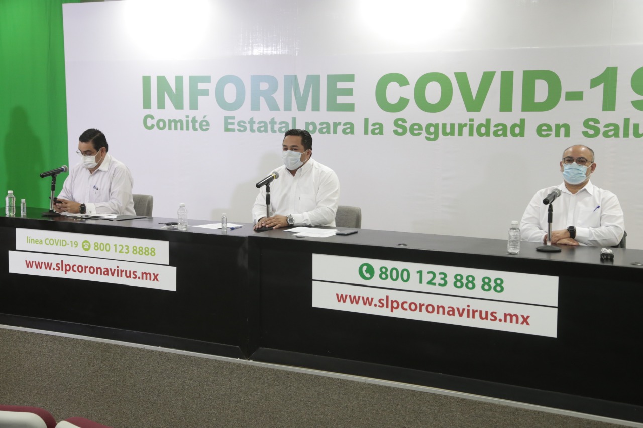  SLP registra 15 por ciento de ocupación en hospitales COVID