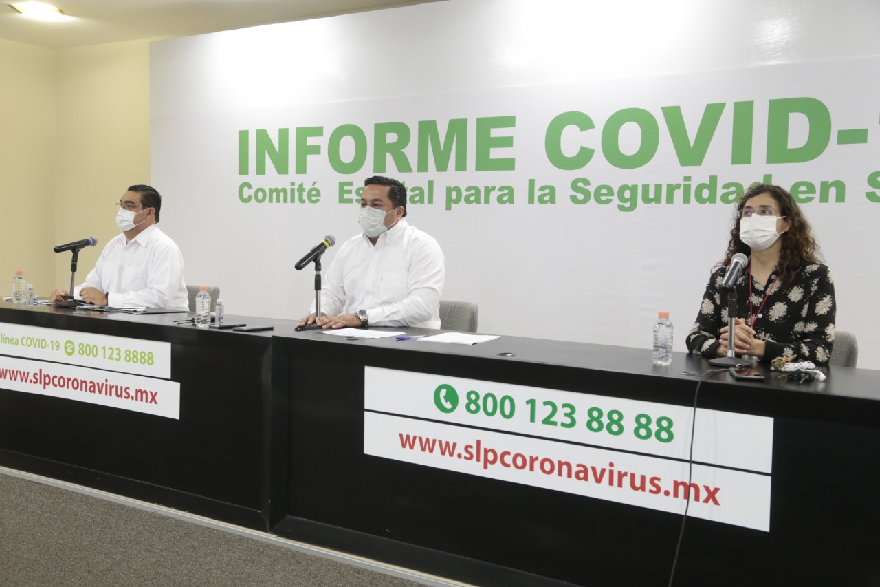  Registra SLP 35 casos nuevos de COVID; autoridades piden no bajar la guardia