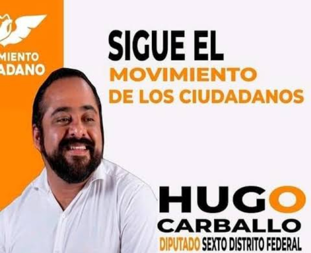  Movimiento Ciudadano retirará candidatura de Hugo Carballo