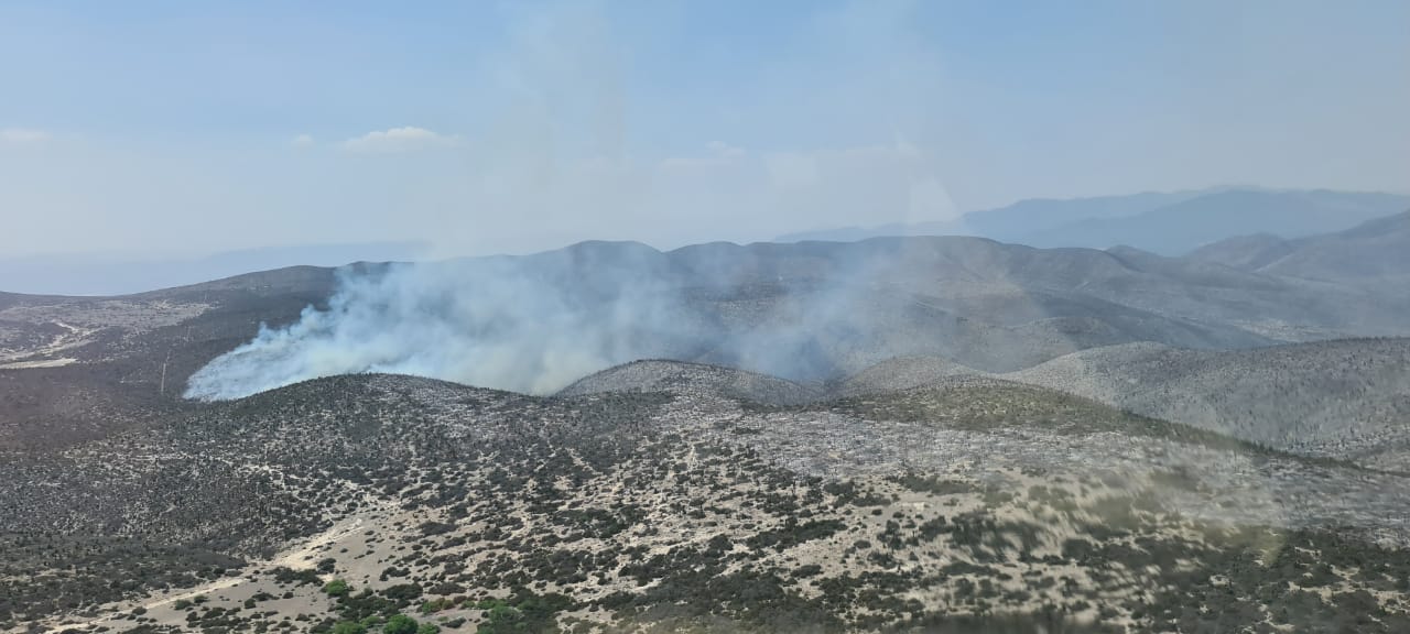  Incendio en Guadalcázar, controlado al 60%