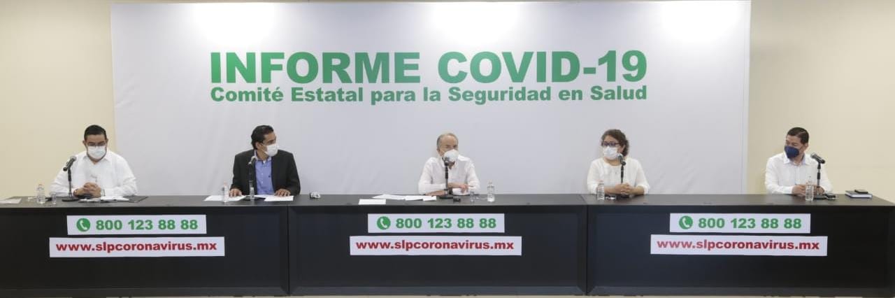  SLP registró 126 casos nuevos de COVID en las últimas 24 horas