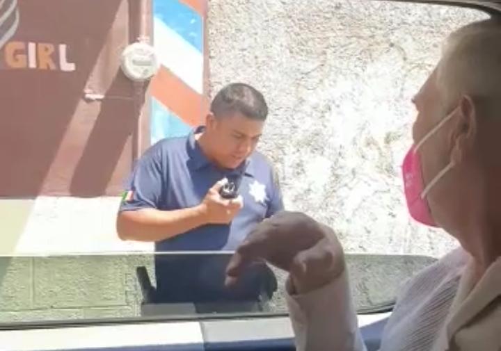 Denuncia Machinena intimidación policíaca en Matehuala