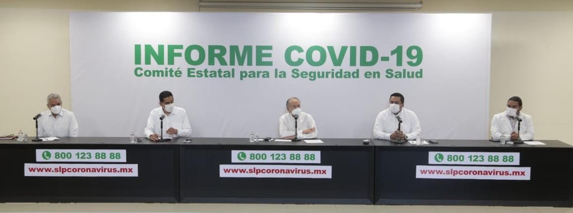  SLP, entre las entidades que han mostrado tendencia a la alta de casos de COVID