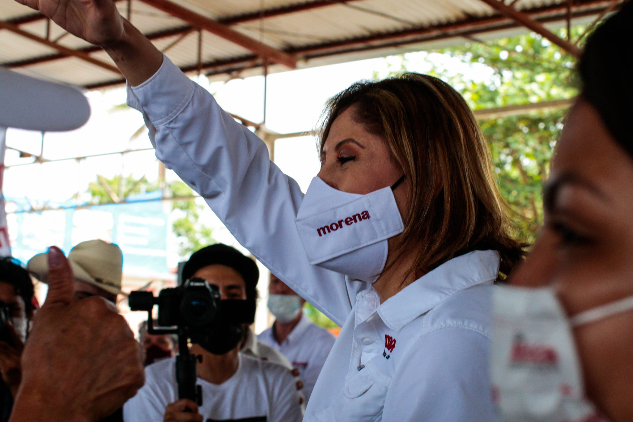  Gallardo Cardona y Octavio Pedroza violan medidas sanitarias: Mónica Rangel