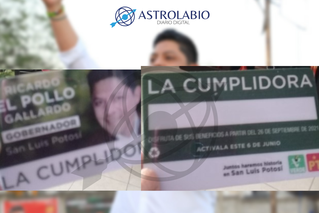  “La cumplidora”: tarjeta con la que Gallardo intenta coaccionar el voto