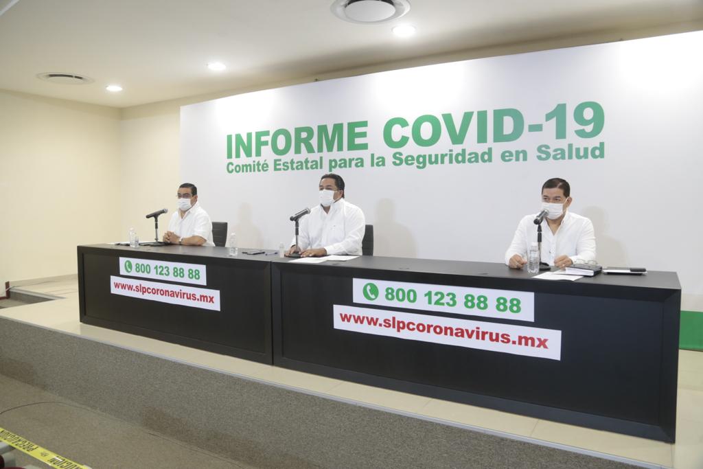  SLP registró 78 casos nuevos de COVID