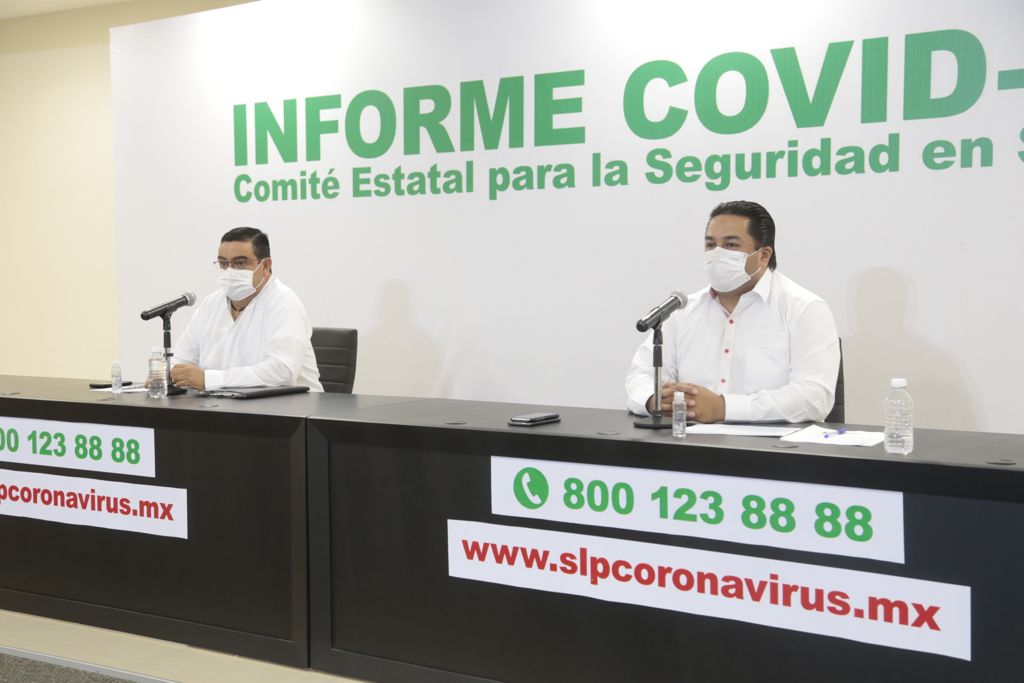  Registra SLP tres defunciones más por COVID