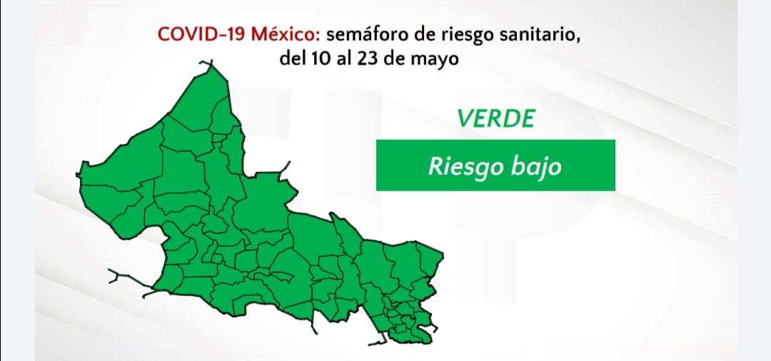  Se prevé que SLP siga en semáforo verde dos semanas más