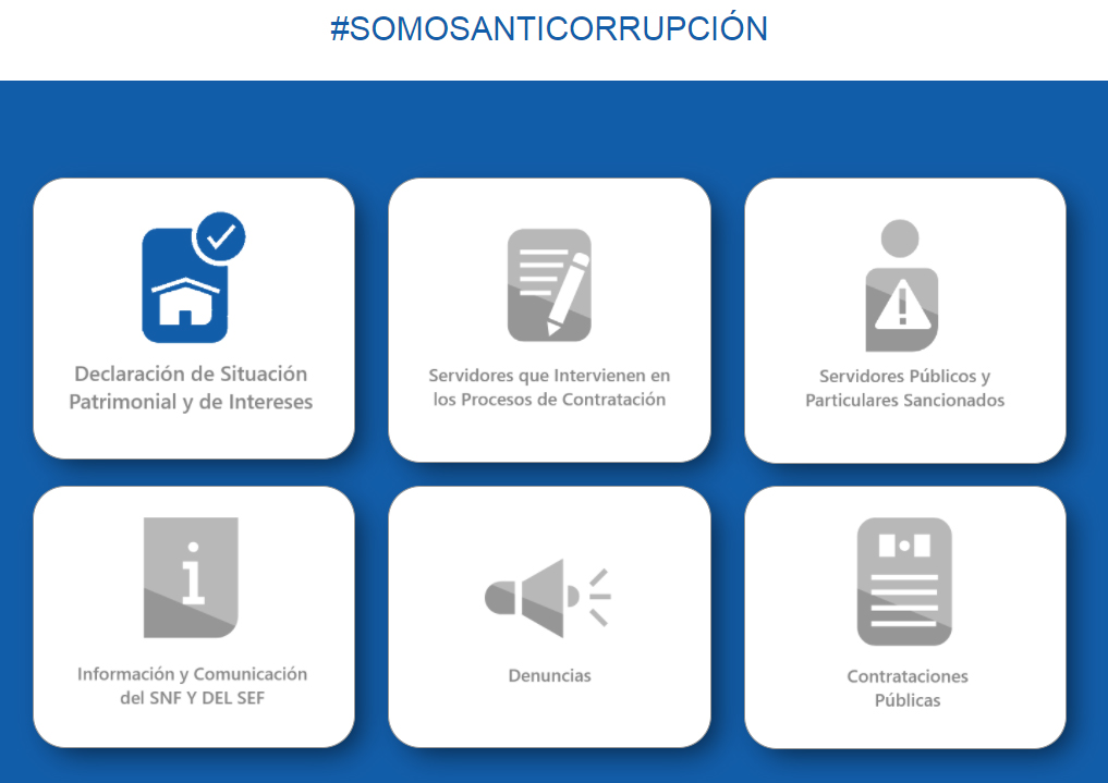  Inicia Plataforma Digital Anticorrupción con publicación de declaraciones 3de3