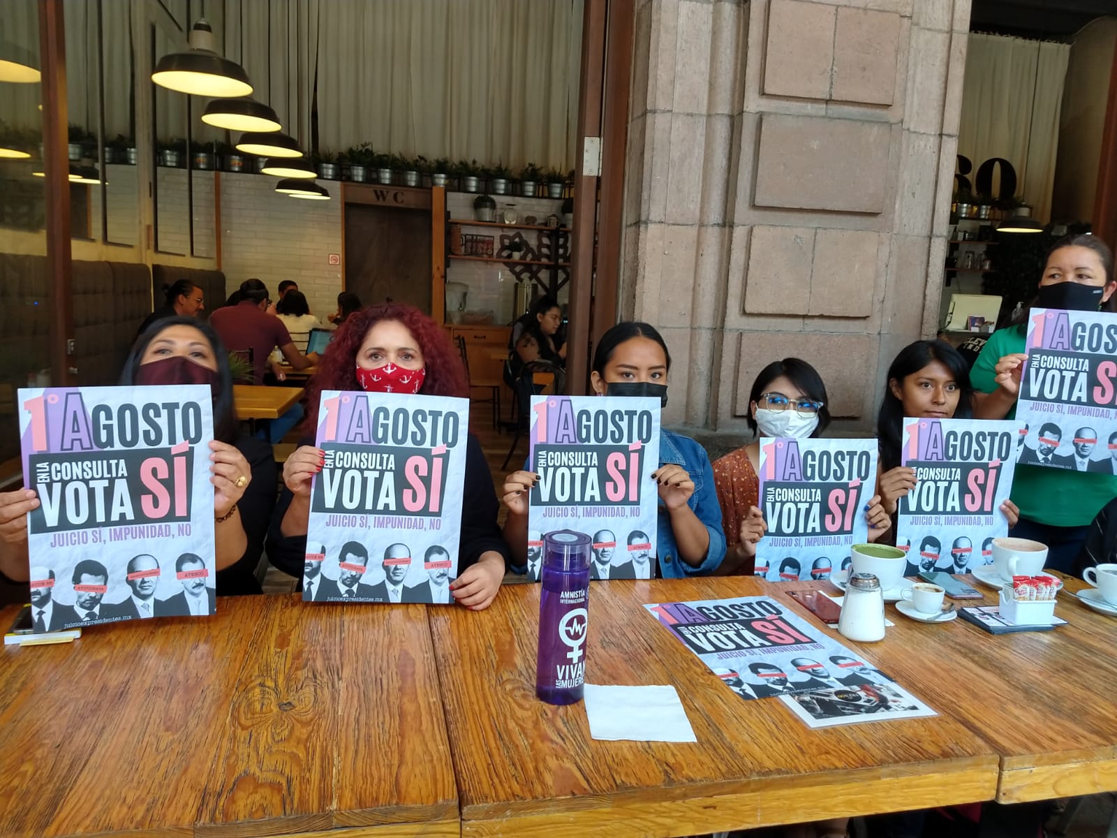  Mujeres 4T llaman a participar en la Consulta Popular