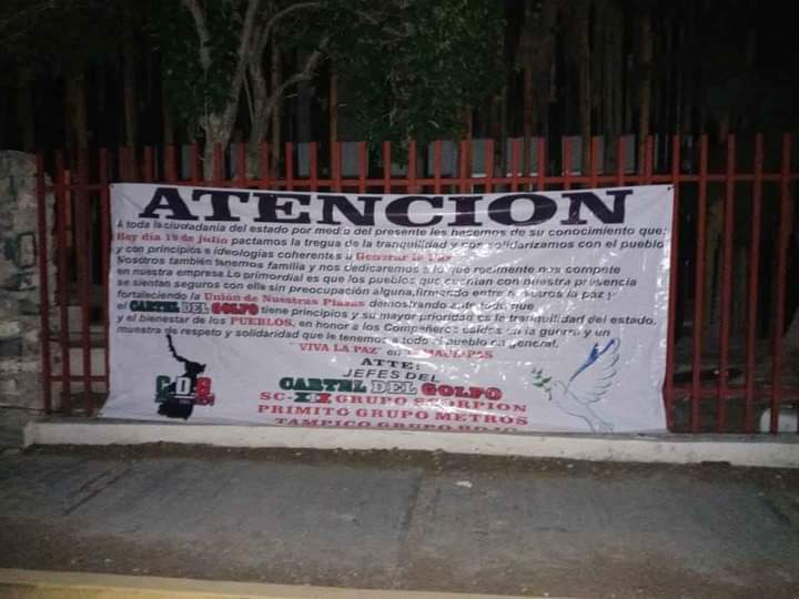  Se investiga el hallazgo de narcomantas en el Altiplano