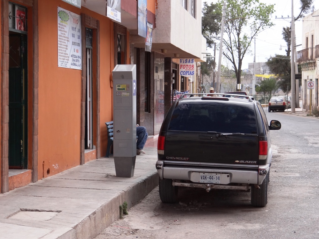  En Matehuala no saben cuánto gana la empresa operadora de parquímetros