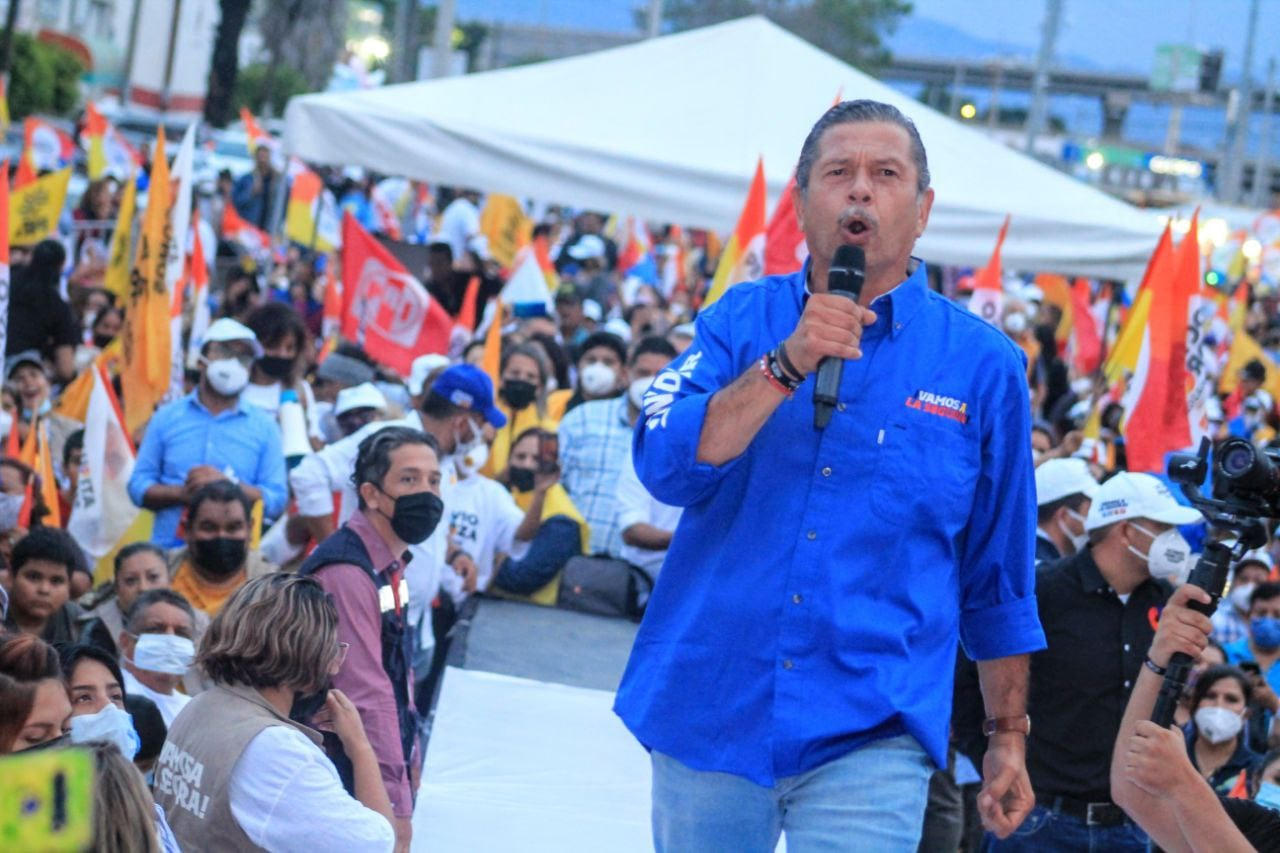  Campaña de Octavio Pedroza fue financiada por gobiernos de Tamaulipas y SLP, insiste PVEM
