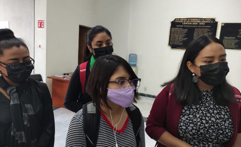  Feministas de Morena exhortan al Congreso a despenalizar el aborto en SLP