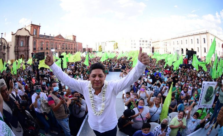  Una burla, cambio de sede para toma de protesta de Gallardo: Martinez Lárraga