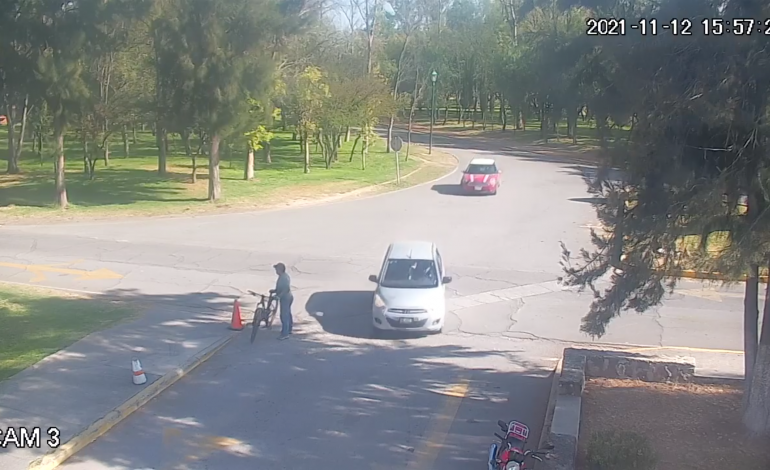  Denuncian intento de robo de autopartes al interior del Parque Tangamanga (VIDEO)