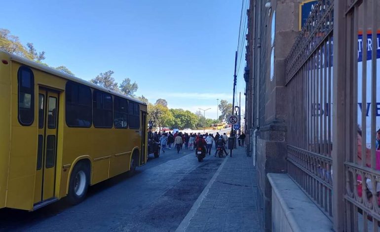  Mientras no se pague su nómina, continuarán las manifestaciones: maestros de telesecundaria