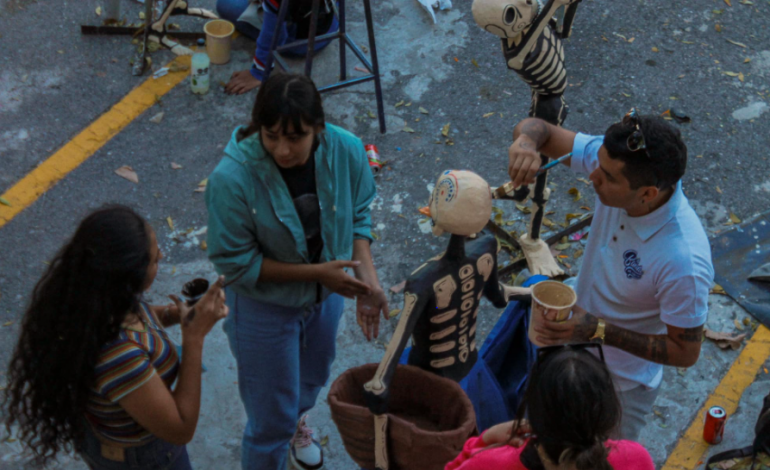  Se adueñan autoridades de piezas hechas por alumnos del Hábitat de la UASLP