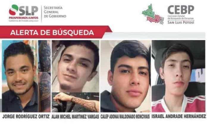  Vivos se los llevaron, vivos los queremos: La desaparición de cuatro jóvenes potosinos en Jalisco