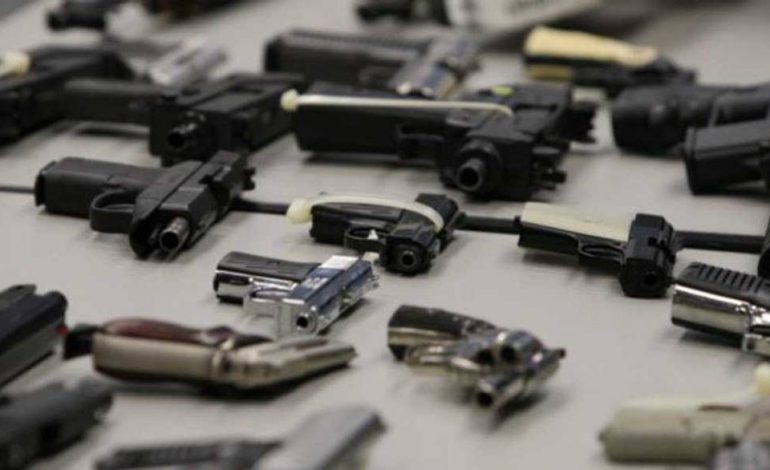  FGR aseguró 293 armas a presuntos delincuentes en SLP en 2020