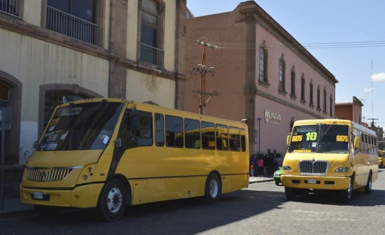  Exige Cambio por San Luis veto al aumento a las tarifas de transporte público