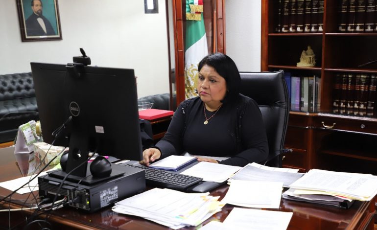  Olga Regina García López será magistrada presidenta del STJE por otro año