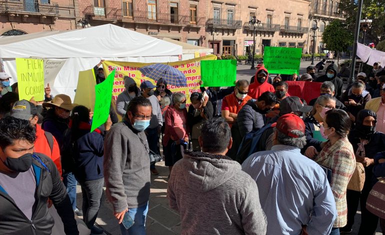  Comuneros de San Marcos Carmona exigen frenar la invasión de sus tierras