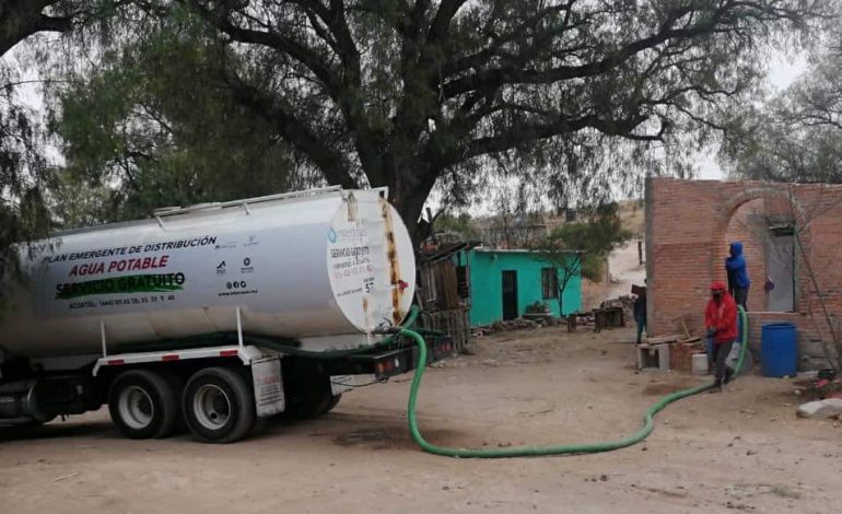  Persiste desabasto de agua en colonias pese a reparación de El Realito