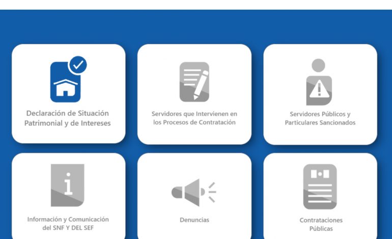  Uno de cada 12 servidores públicos reporta su 3de3 al Sistema Anticorrupción