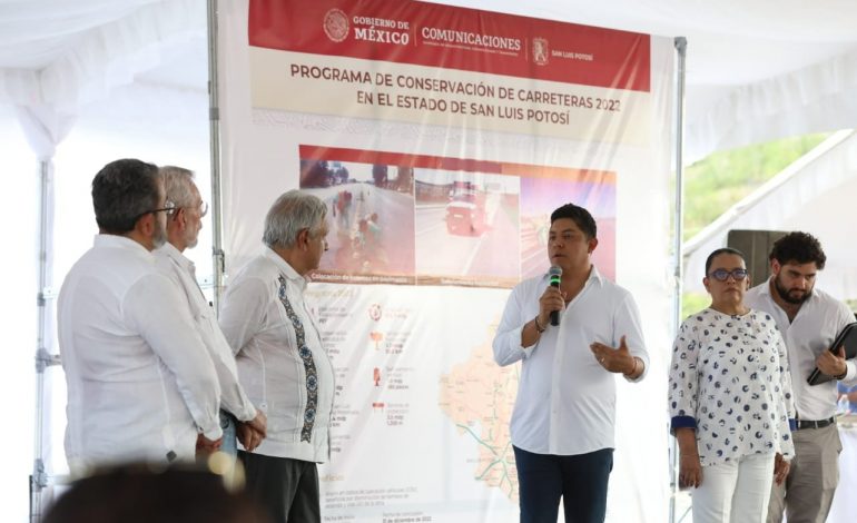  Carretera Valles – Tamazunchale se entregará a finales de 2023: Gallardo