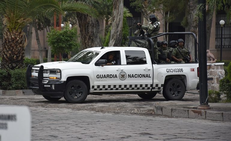  Arriban 200 elementos de la Guardia Nacional a SLP