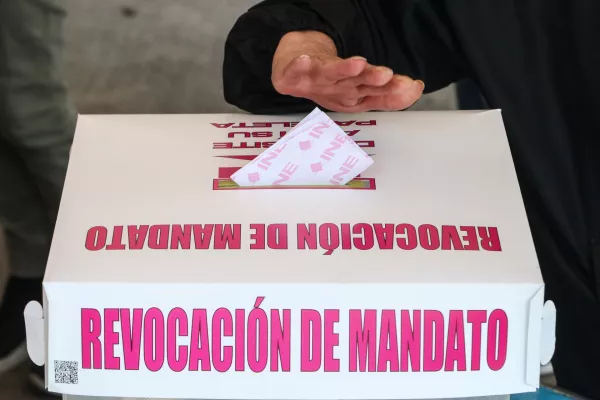  Más de 342 mil potosinos participaron en la revocación de mandato