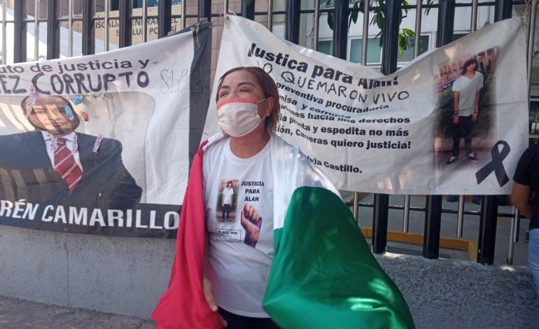  ¡Señor gobernador yo no quiero una lipo, yo quiero justicia para mi hijo!: Silva Castillo