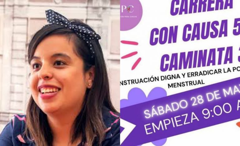  Realizarán carrera atlética para recolectar insumos menstruales