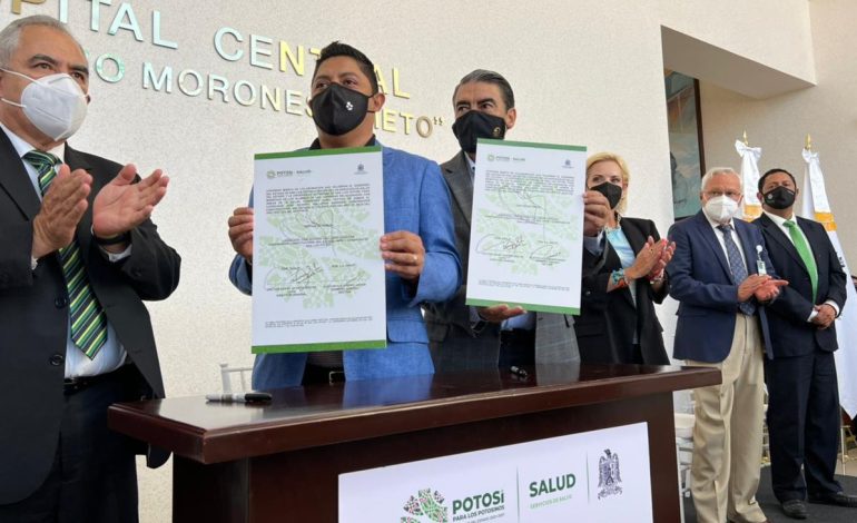  Elogia rector de la UASLP gestión de Gallardo para activar el nuevo Hospital Central (video)