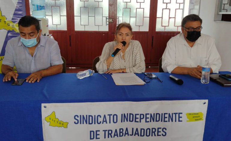  SITTGE denunciará actos de intimidación por parte del Gobierno estatal