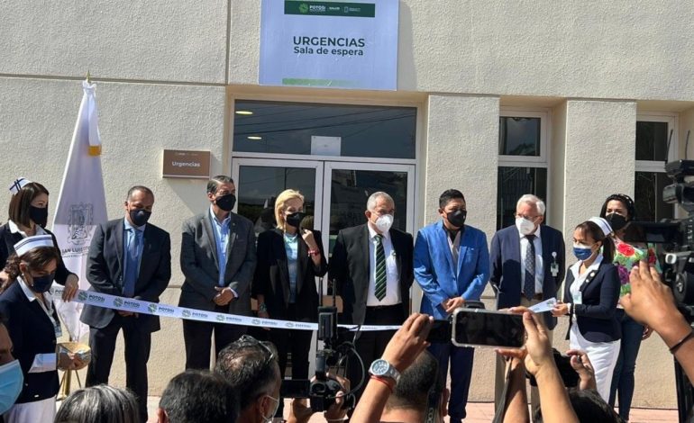  Inauguran Sala de Urgencias del Hospital Central