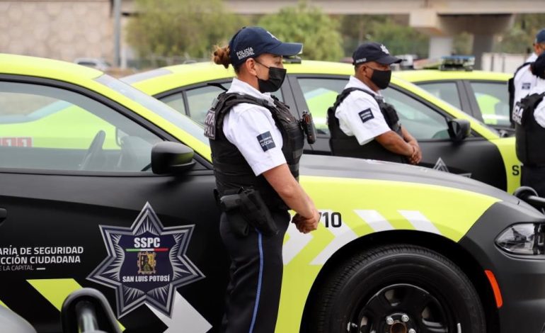  SLP con déficit de policías; apenas 1.2 por cada 10 mil habitantes