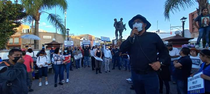  SITTGE acusa intimidación por parte del Gobierno estatal