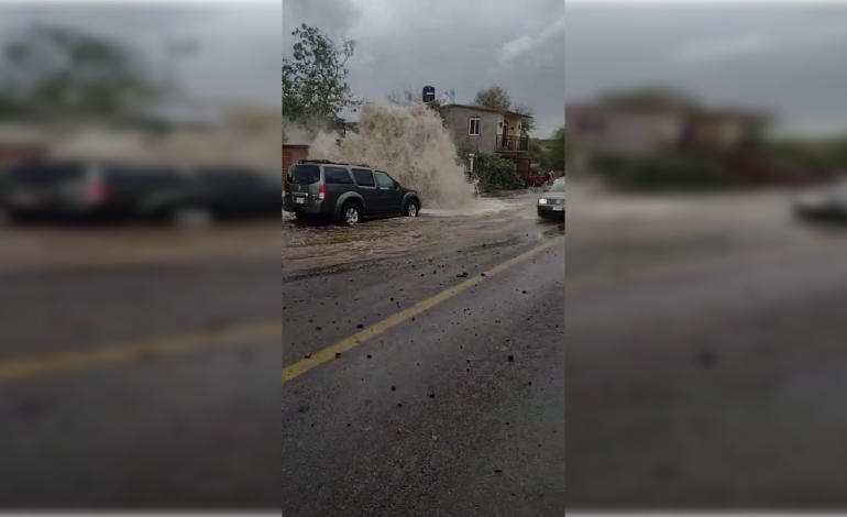  Fuga en El Realito causa daños a casas y vehículos (video)