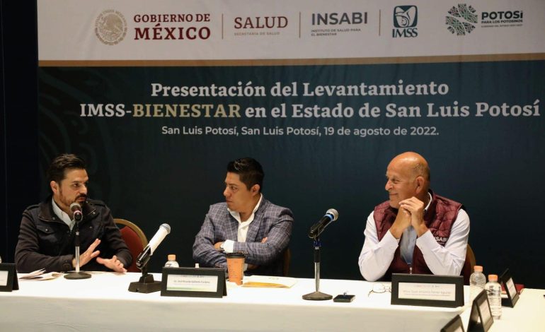  Modelo IMSS Bienestar entrará en vigor el 1 de septiembre en SLP