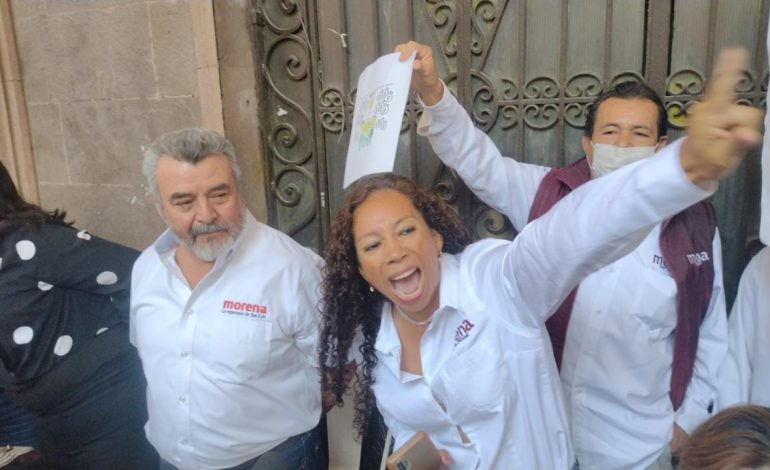  Se enfrentan Morenistas en SLP (video)