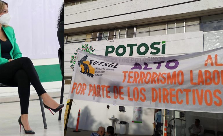  (VIDEO) Sindicalizados instalan plantón en el DIF estatal por despidos
