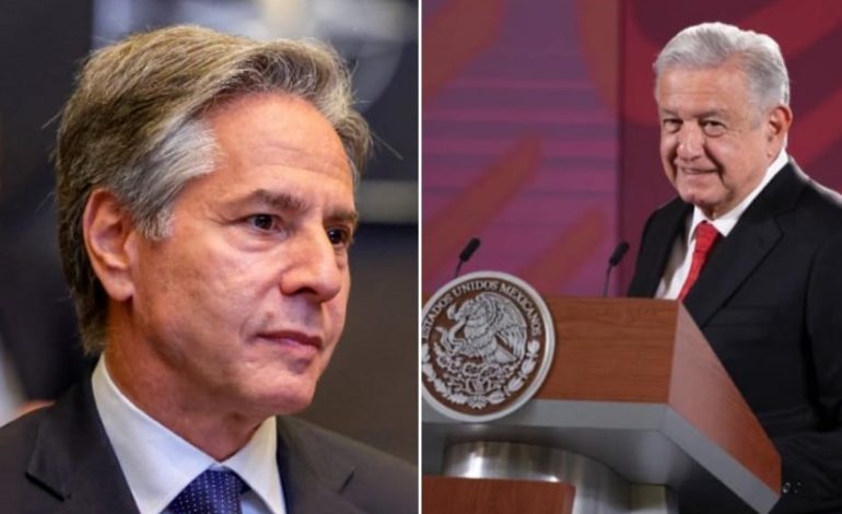  AMLO y el secretario de Estado de EUA se reunirán en México