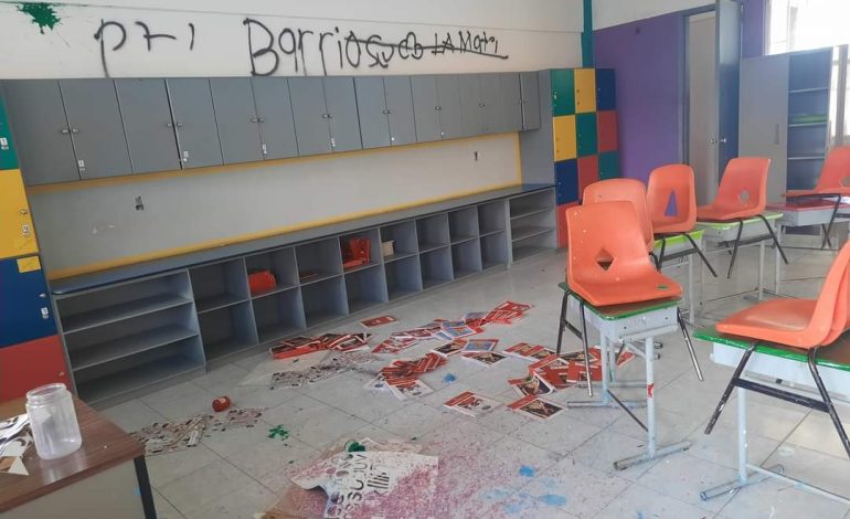  Escuela fue robada y destrozada en Soledad; no es la 1era vez, denuncian