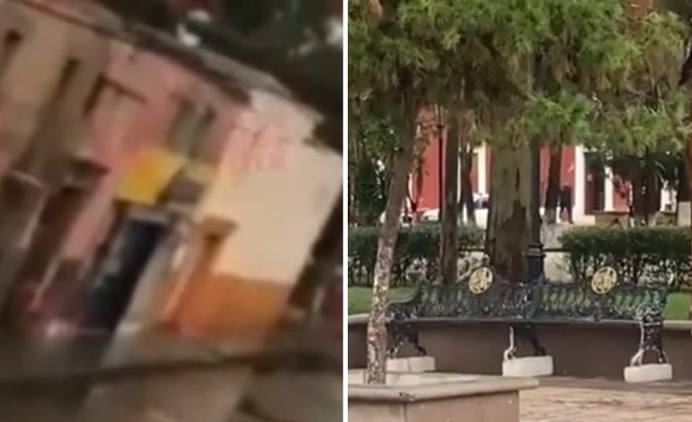  Balacera con saldo blanco en Guadalcázar; no hay detenidos (video)