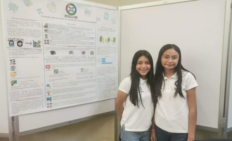  Estudiantes potosinas buscan apoyo para acudir a feria internacional de ciencia
