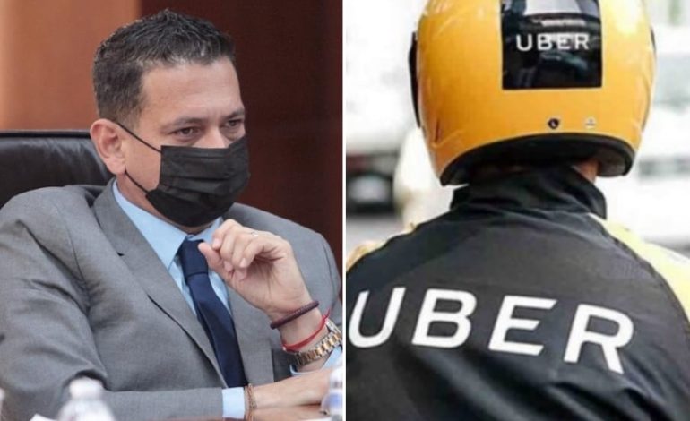  Inseguro, implementar Uber Moto en SLP: Oyarvide