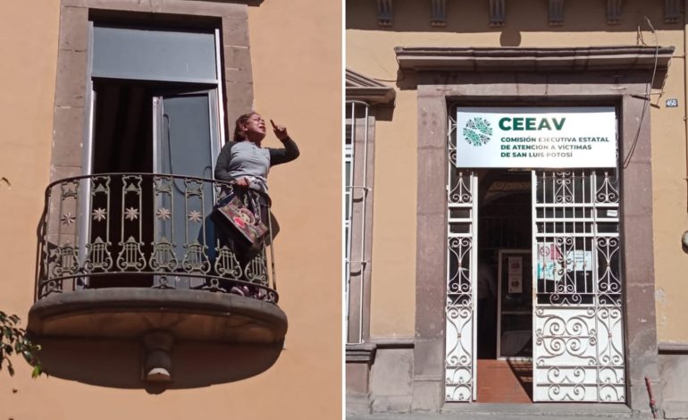  Víctima tomó las instalaciones de la CEEAV; reclamó justicia para su hijo