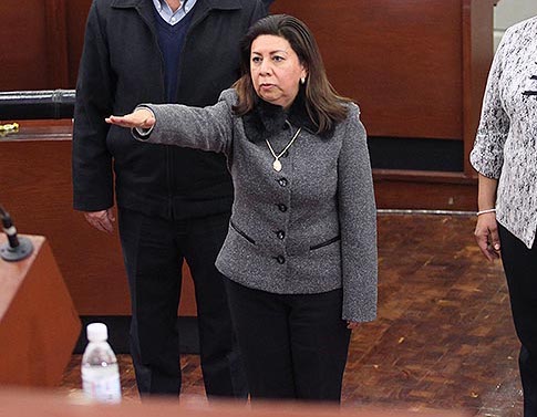  Eligen a Manuela García Cázares presidenta del Poder Judicial de SLP